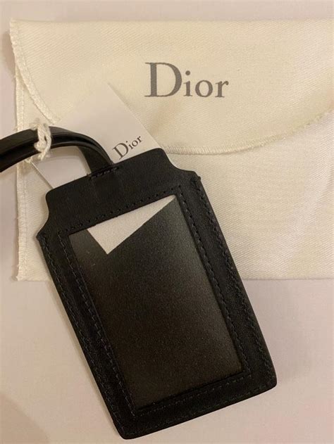 dior luggage tags|christian Dior luggage price.